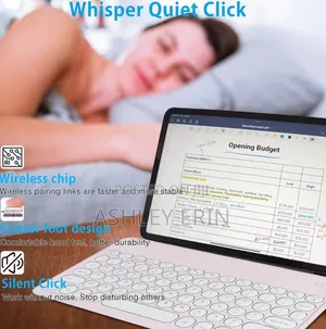 2in1 Bluetooth Keyboard and Mouse for iPad,Tablets Etc