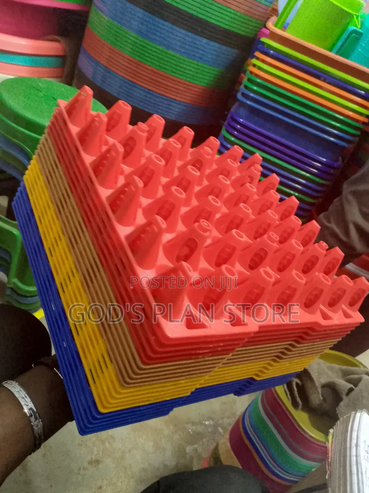 Plastic Eggs Trays 1pc