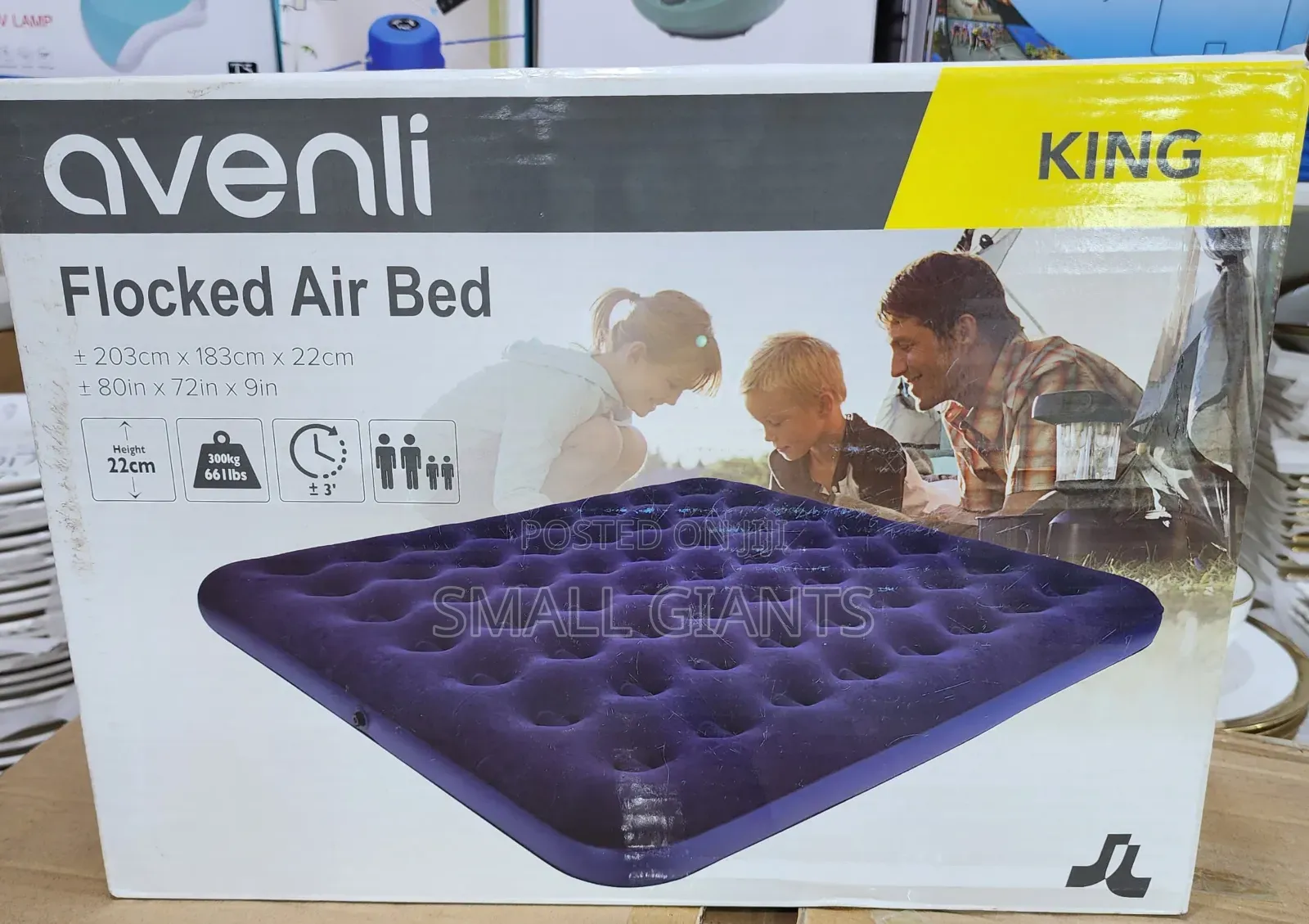 Avenli King Sized 6 by 6 Air Inflatable Mattress
