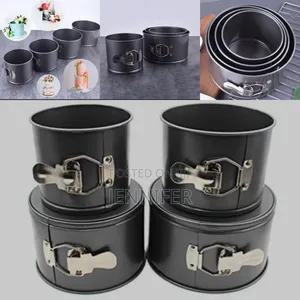4pcs Nonstick Cake Moulding Pans