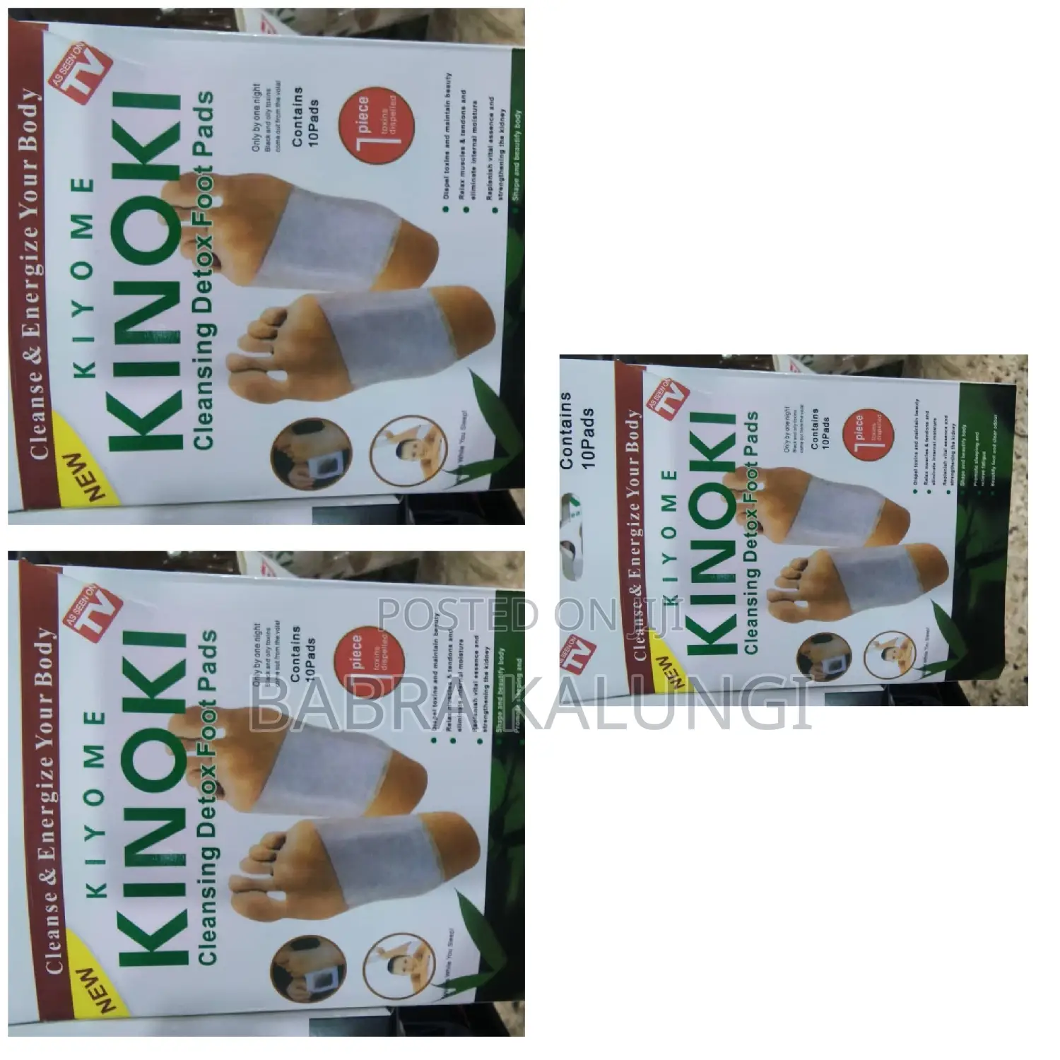 Kinoki Foot Patch Cleansing Detox