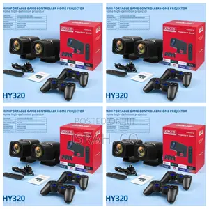 Hy320 Mini Portable Game Controller Home Projector