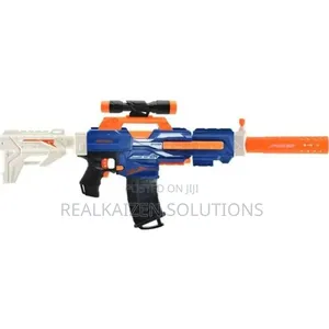 Fever Full-Automatic Soft Bullet Blaster Toy Gun| 15m Range