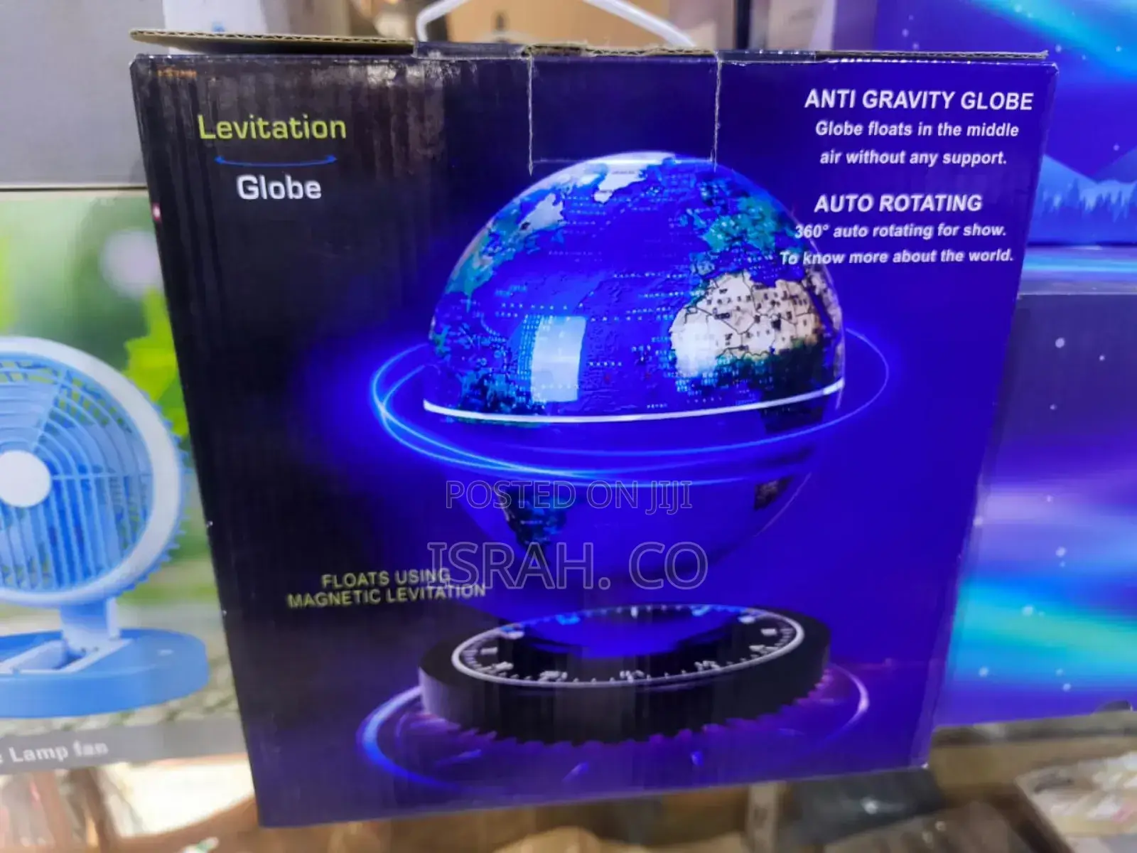An Anti-Gravity Globe