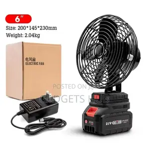 120w Mini Portable Fan Battery Operated 8 Inch
