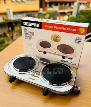 Geepas Stainless Steel Double Hot Plate, Model Ghp32024