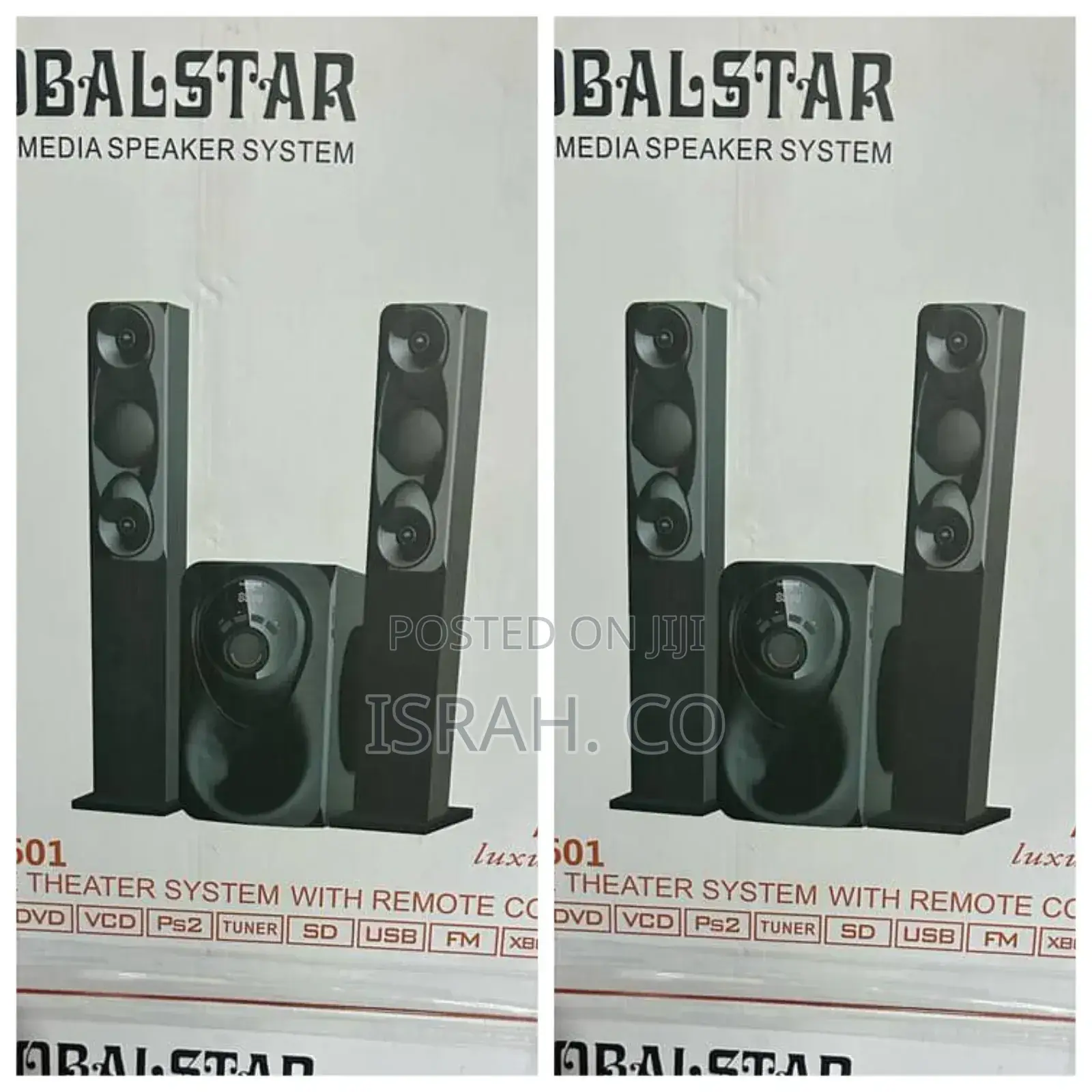 Globalstar 2.1 Multimedia Speaker System, Model Gs-601
