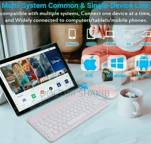 New 2 in 1 Bluetooth Keyboard and Mouse for iPad,Tablets