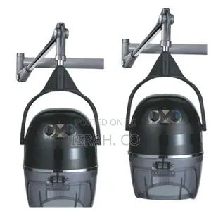 Delron Equator Wall Hair Dryer Black