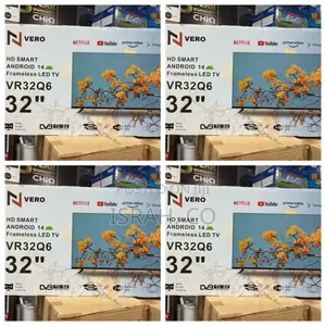 Nvero 32-Inch Hdsmart Android 14frameless Ledtv,Model Vr32q6