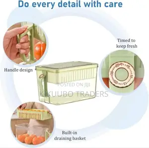 Refrigerator Storage Containers (2pcs)