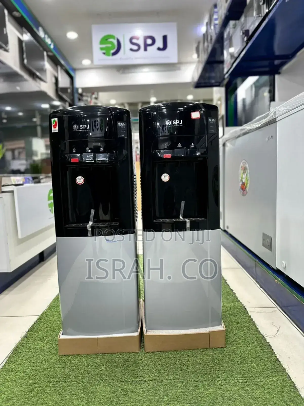 SPJ Hot and Cold Water Dispensers.
