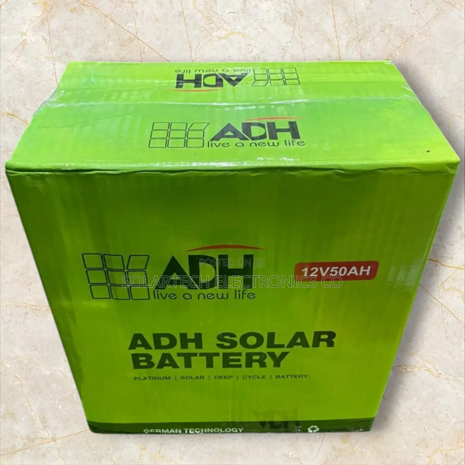 50 Ah Durable Adh Solar Powder Battery Lunn