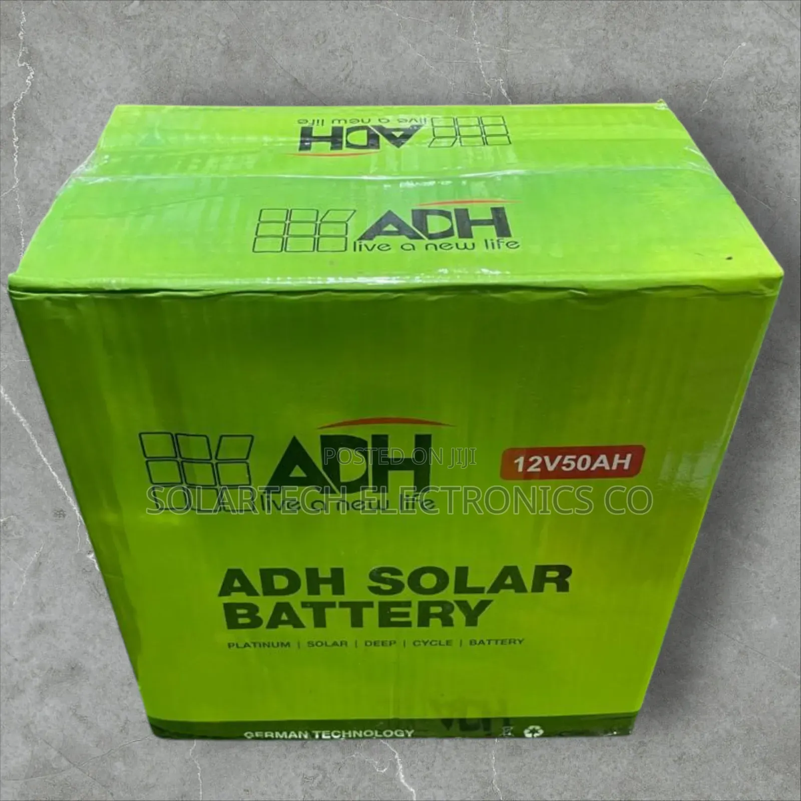 50 Ah Original Adh Solar Powder Battery Hazk