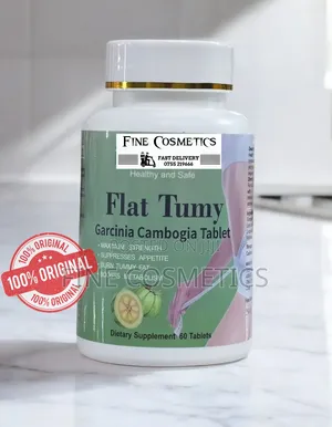 Flat Tummy Tablets Fat Burner Tumy Waist Slimming Weight Loss 60 Pills