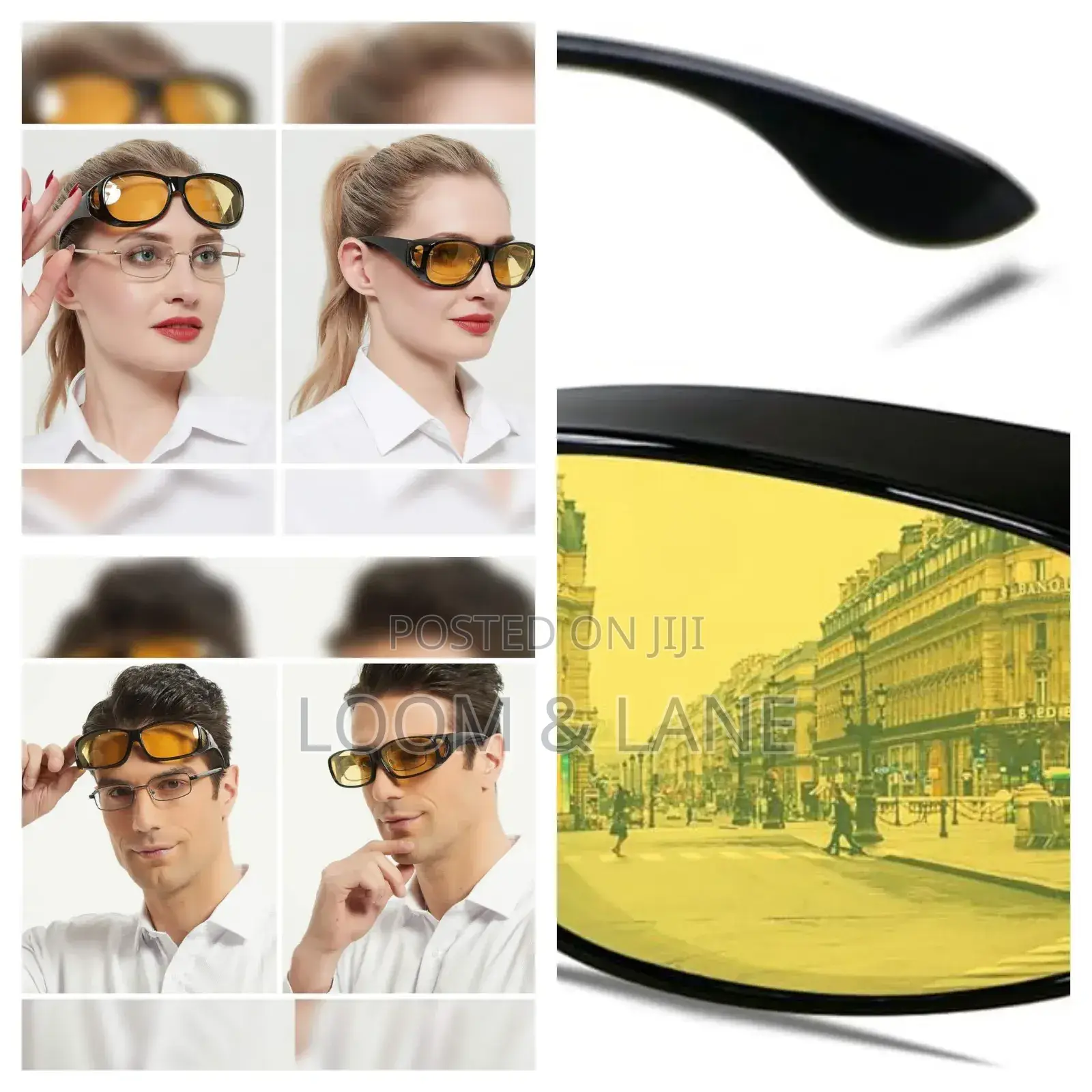 Night Vision Glasses for Driving Men Women