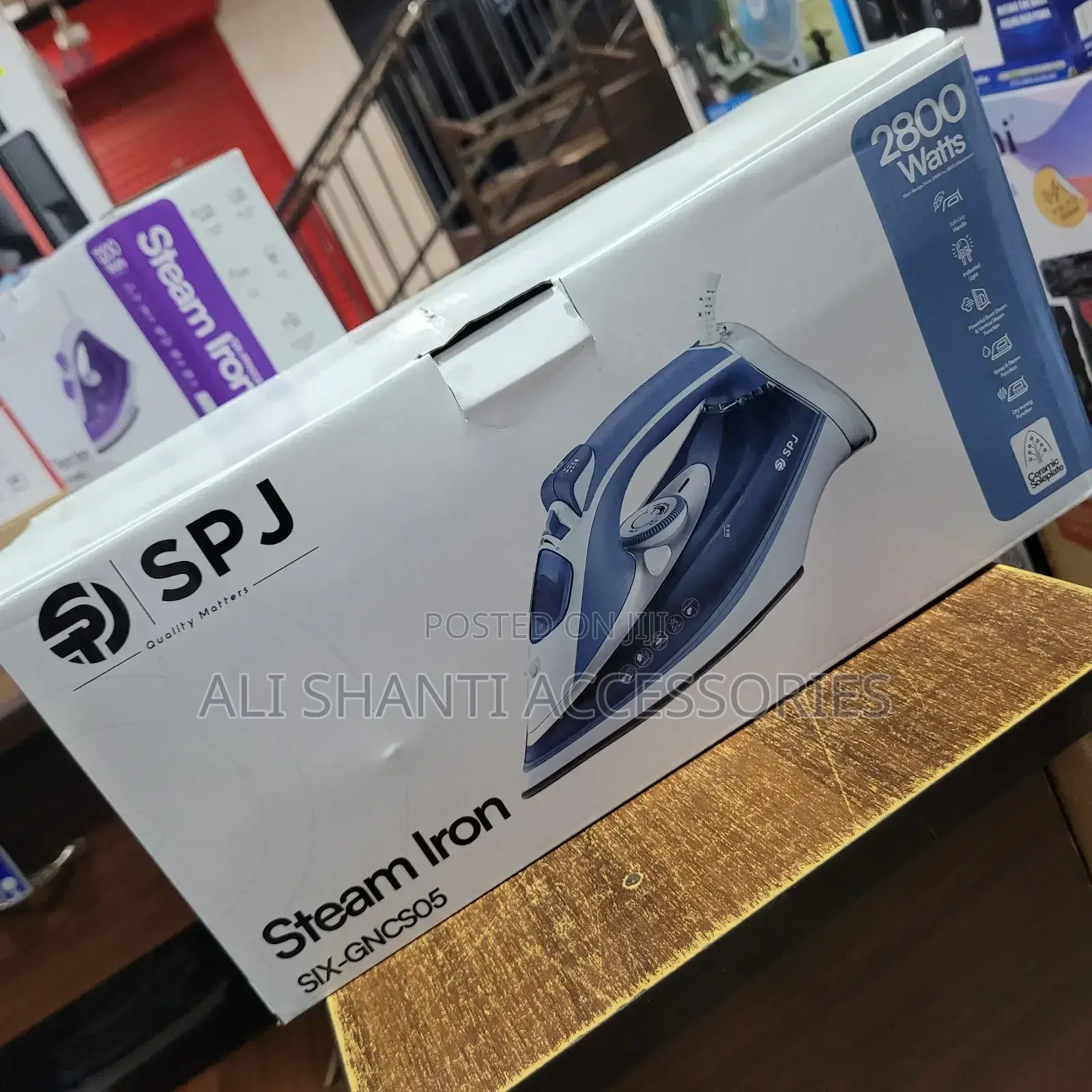 SPJ Steam Iron/ Steam Iron SPJ