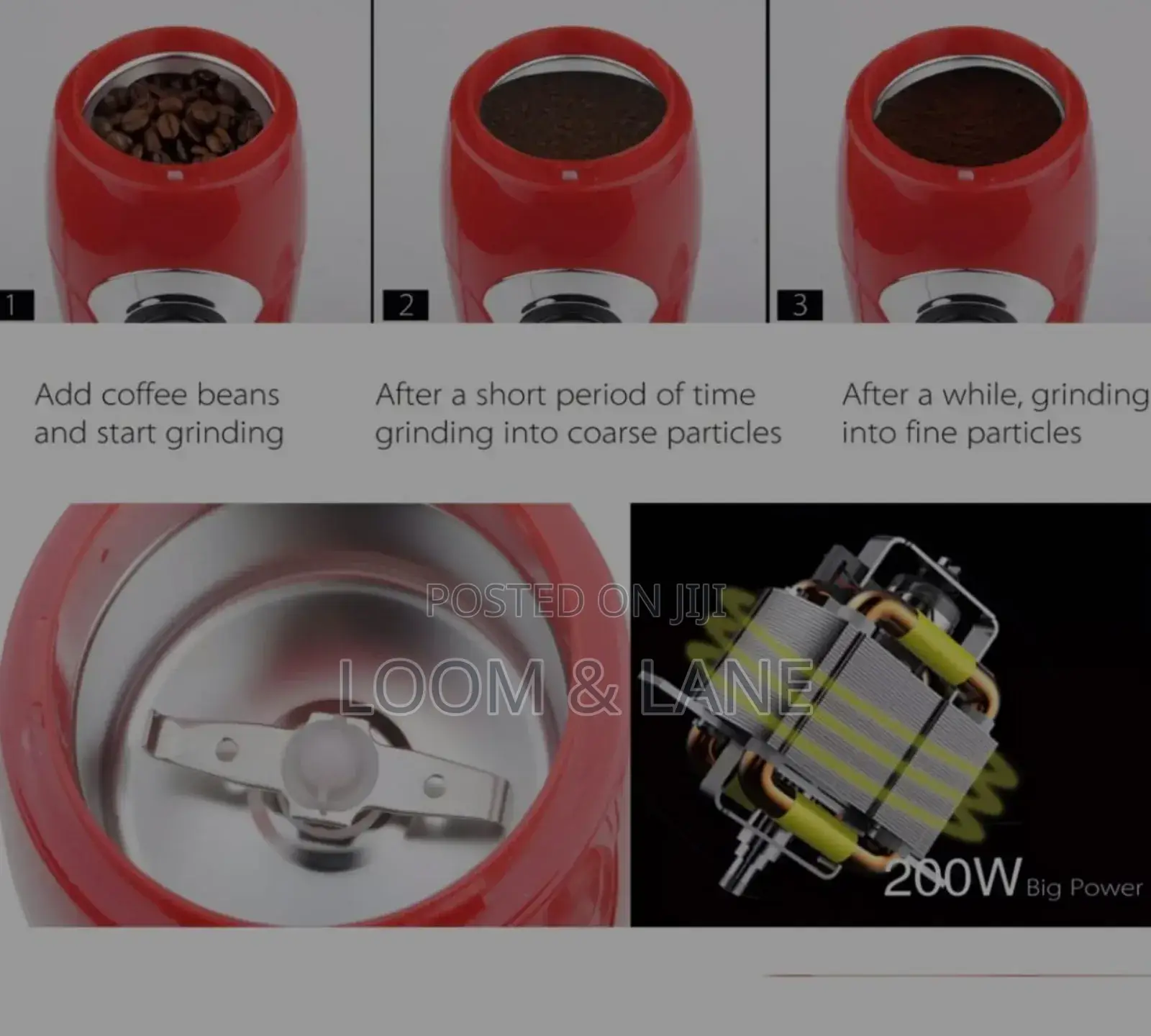 DSP Coffee Spice Grinder 200w Ka-3002