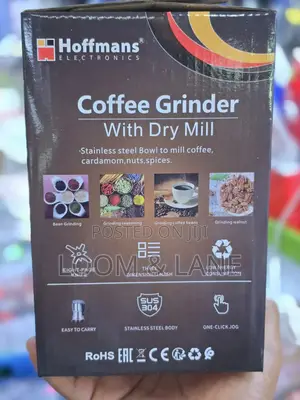 Hoffmans 300w Coffee Grinder With Dry Mill