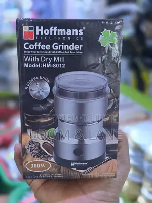 Hoffmans Portable Coffee Grinder With Fry Mill