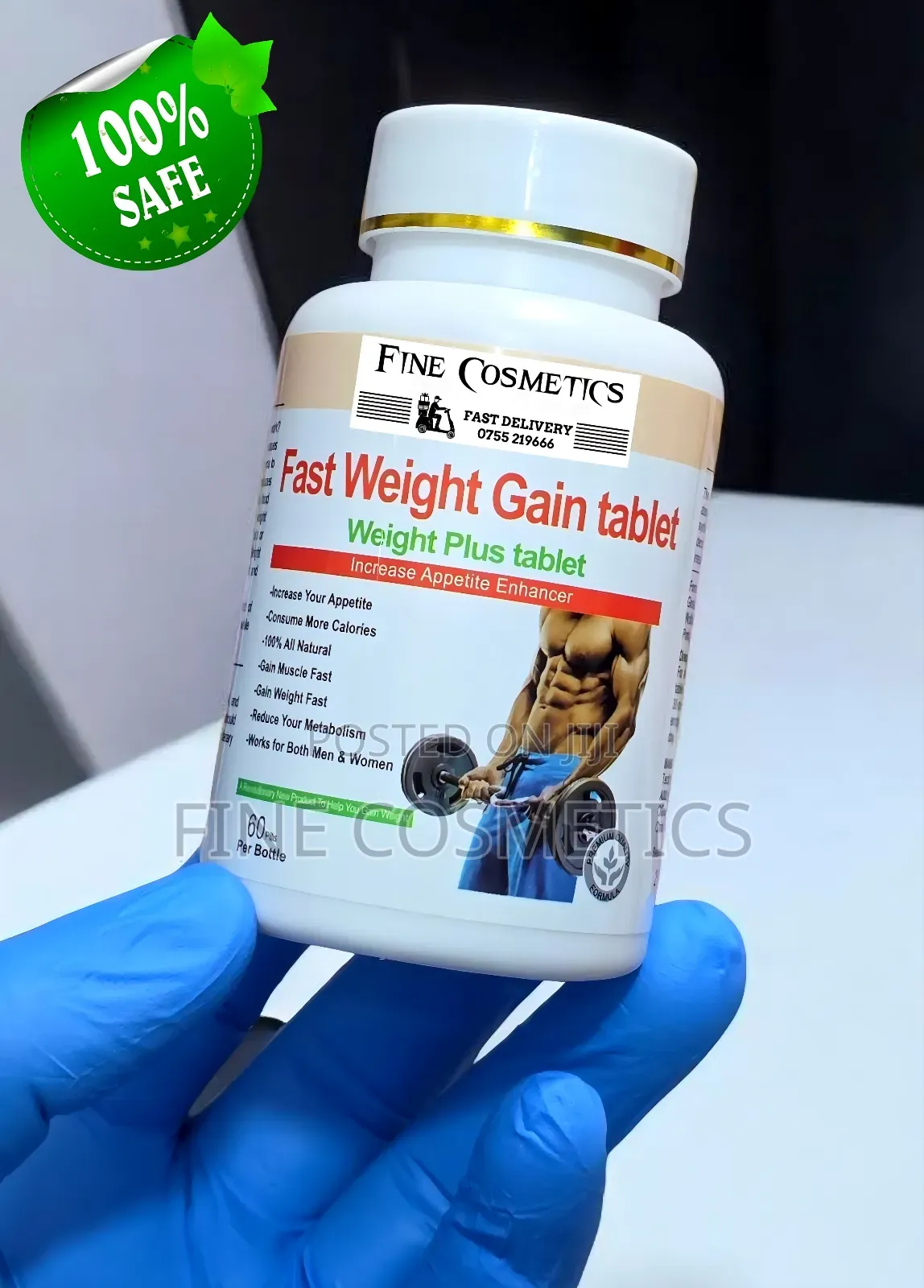 Unisex Fast Weight Gain Tablets, Body Building Muscle Growth