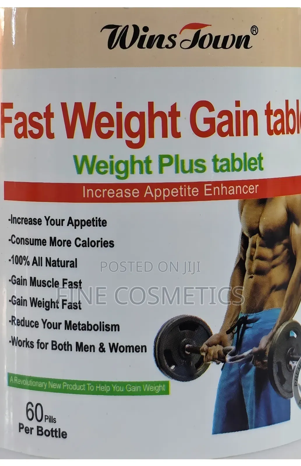 Unisex Fast Weight Gain Tablets, Body Building Muscle Growth