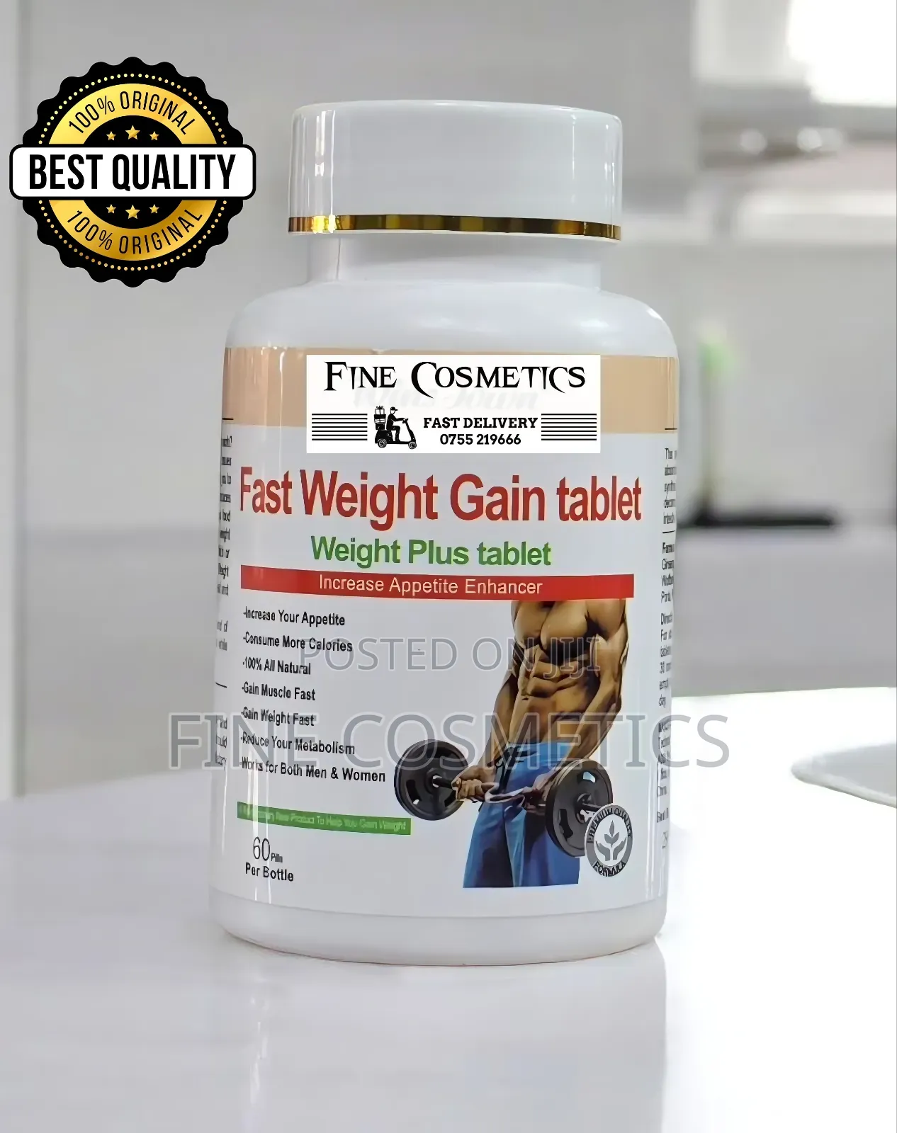 Unisex Fast Weight Gain Tablets, Body Building Muscle Growth