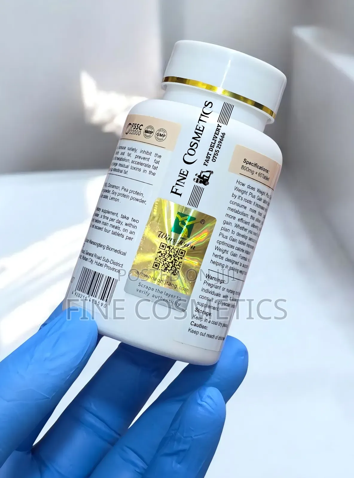 Unisex Fast Weight Gain Tablets, Body Building Muscle Growth