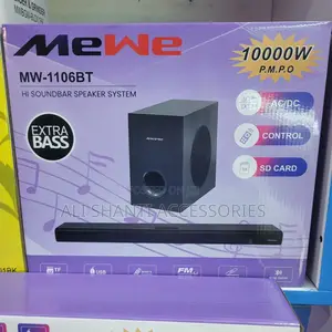 Mewe Extra Bass Sound Bar With Hdmi