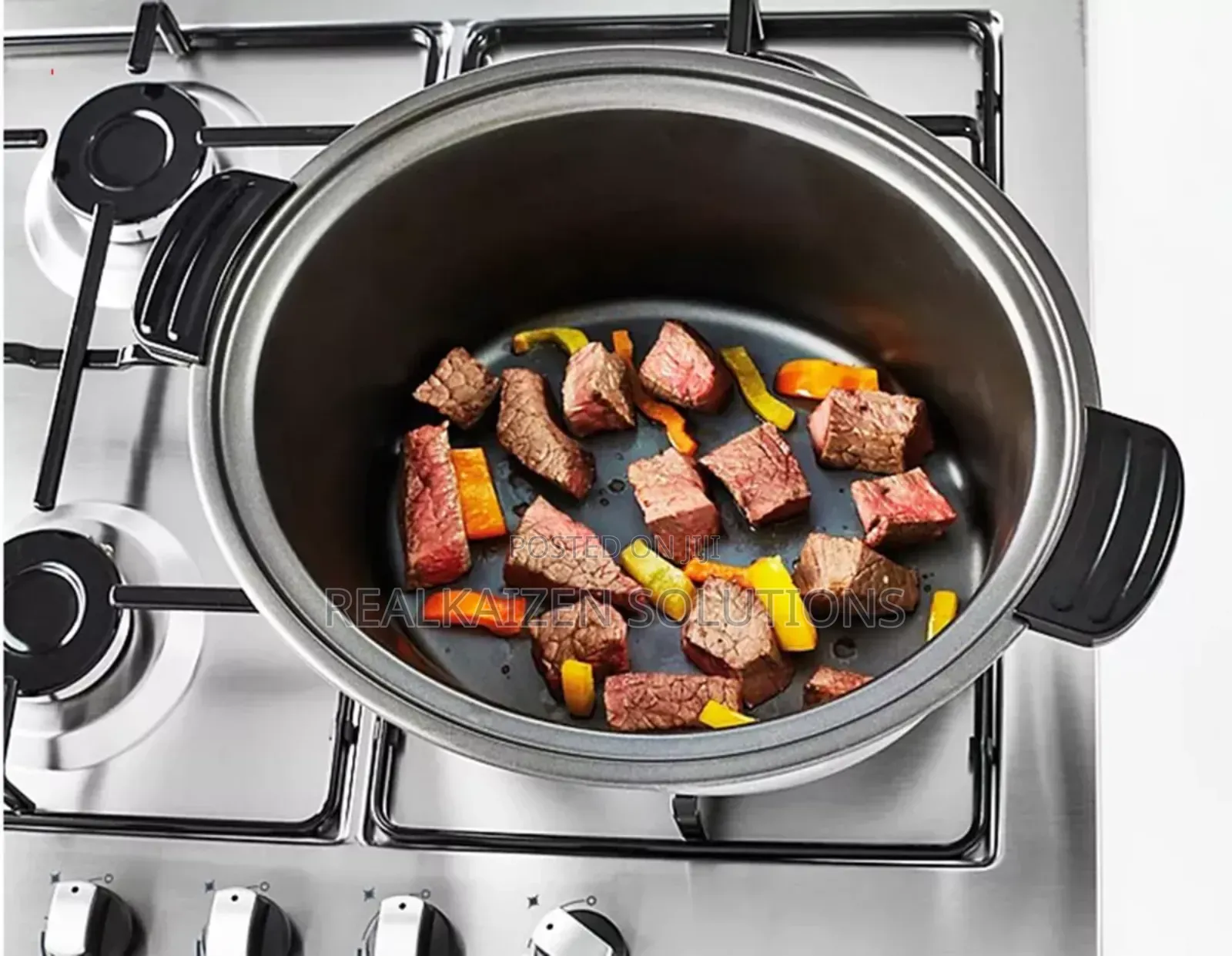 Uk George Home 5l Stainless Steel Manual Slow Cooker