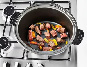 Uk George Home 5l Stainless Steel Manual Slow Cooker