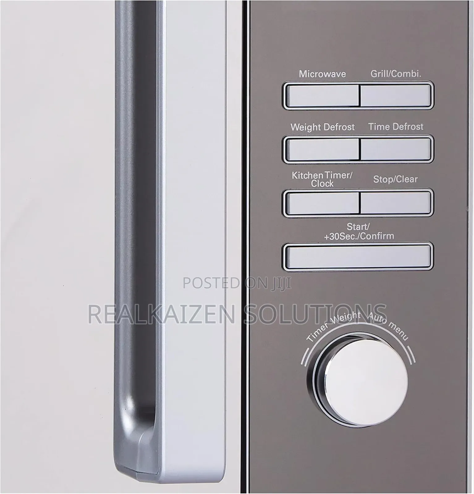 Black +Decker 30l Digital Mirror Finish Microwave With Grill