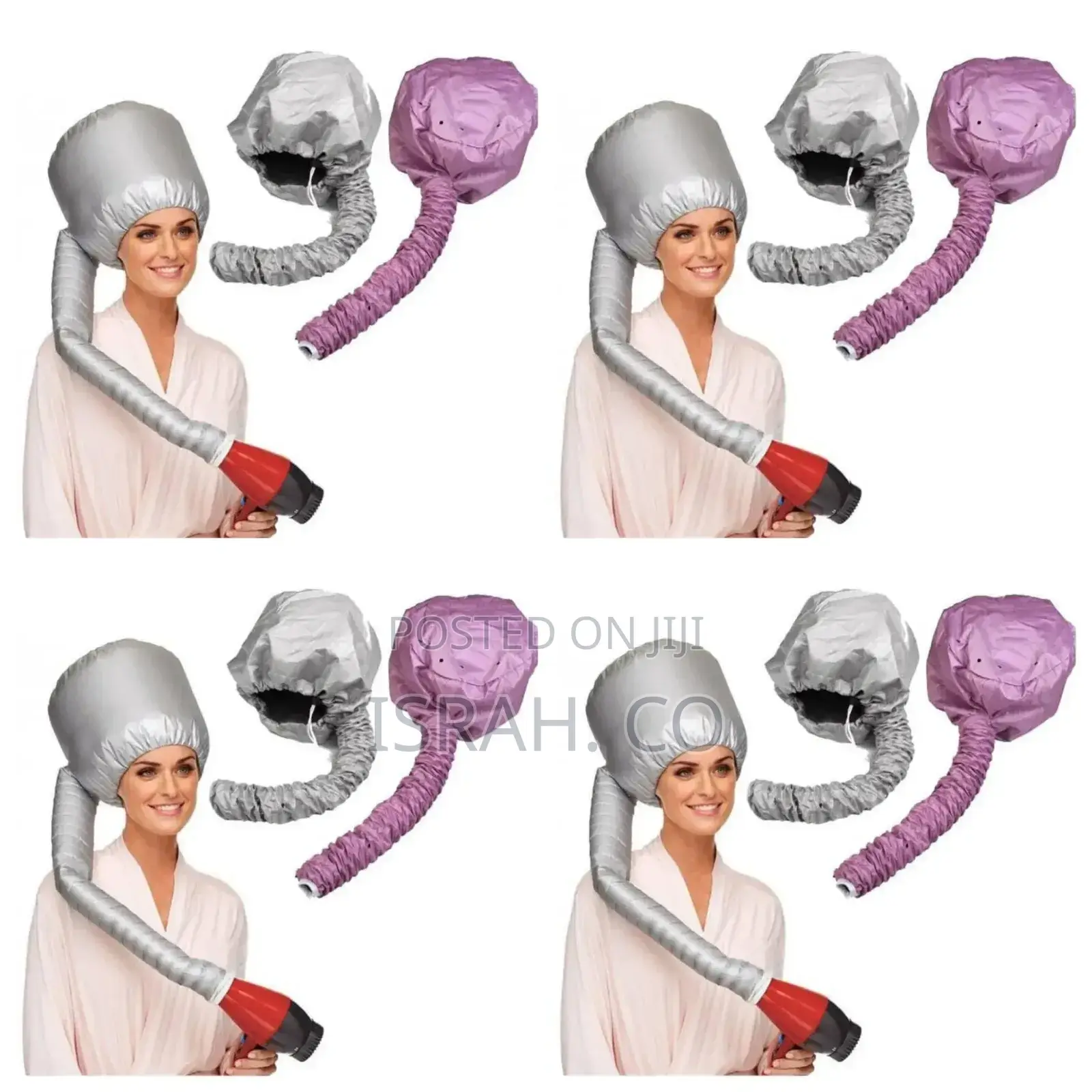 A Soft Bonnet Hair Dryer Attachment