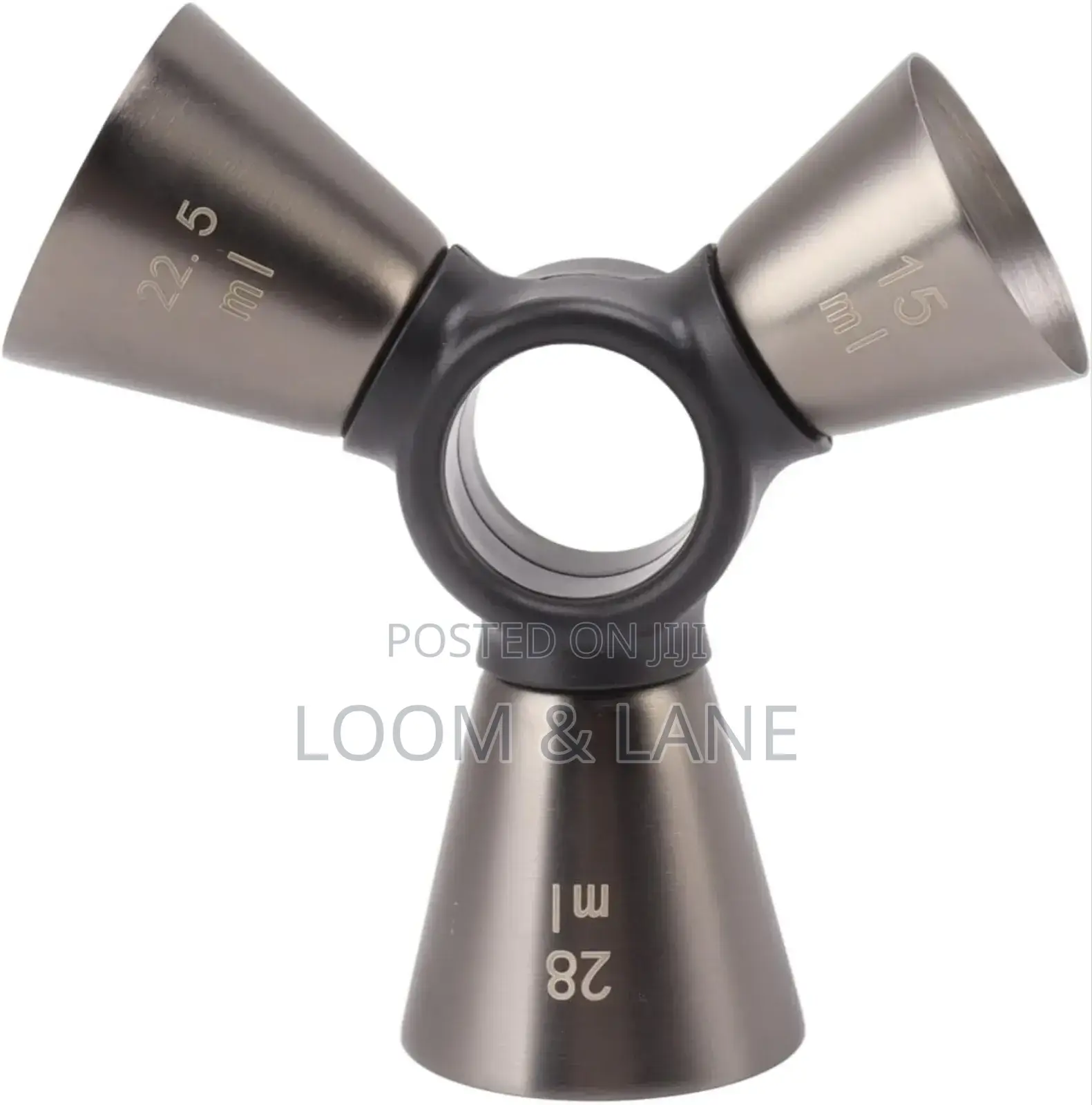 Stainless Steel 3-End Bar Measuring Cup