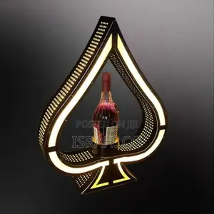 Led Lighted Liquor Bottle Display
