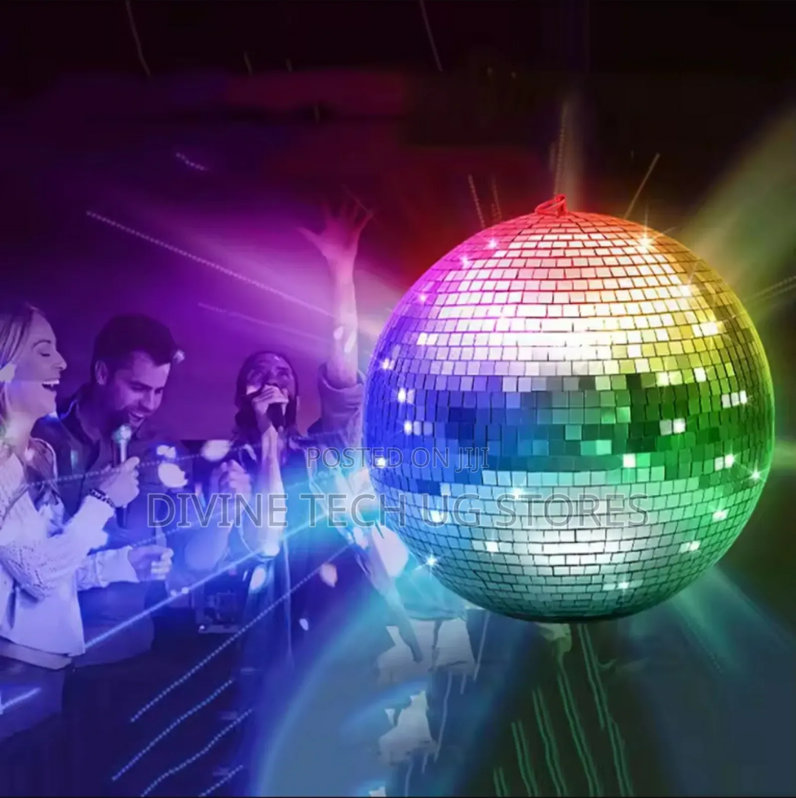 Disco Mirror Ball , Disco Ball Ballon