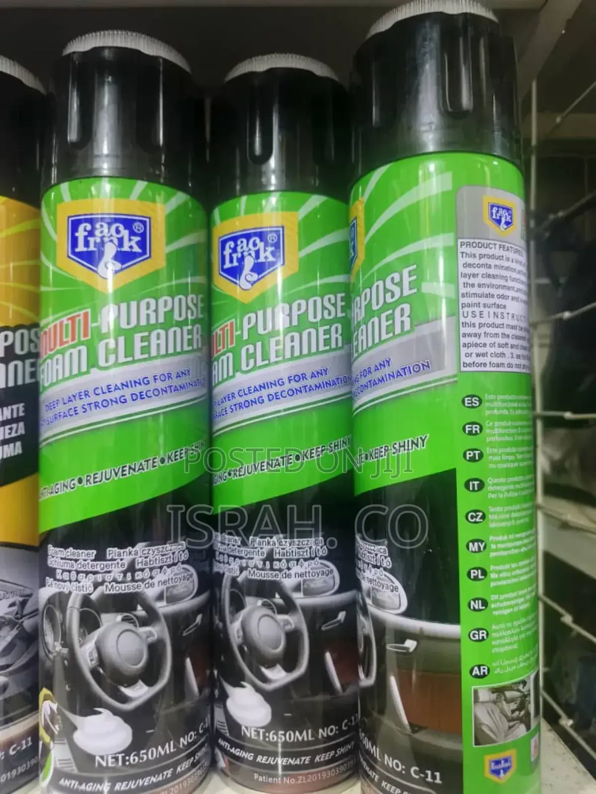 Frank Multi-Purpose Foam Cleaner