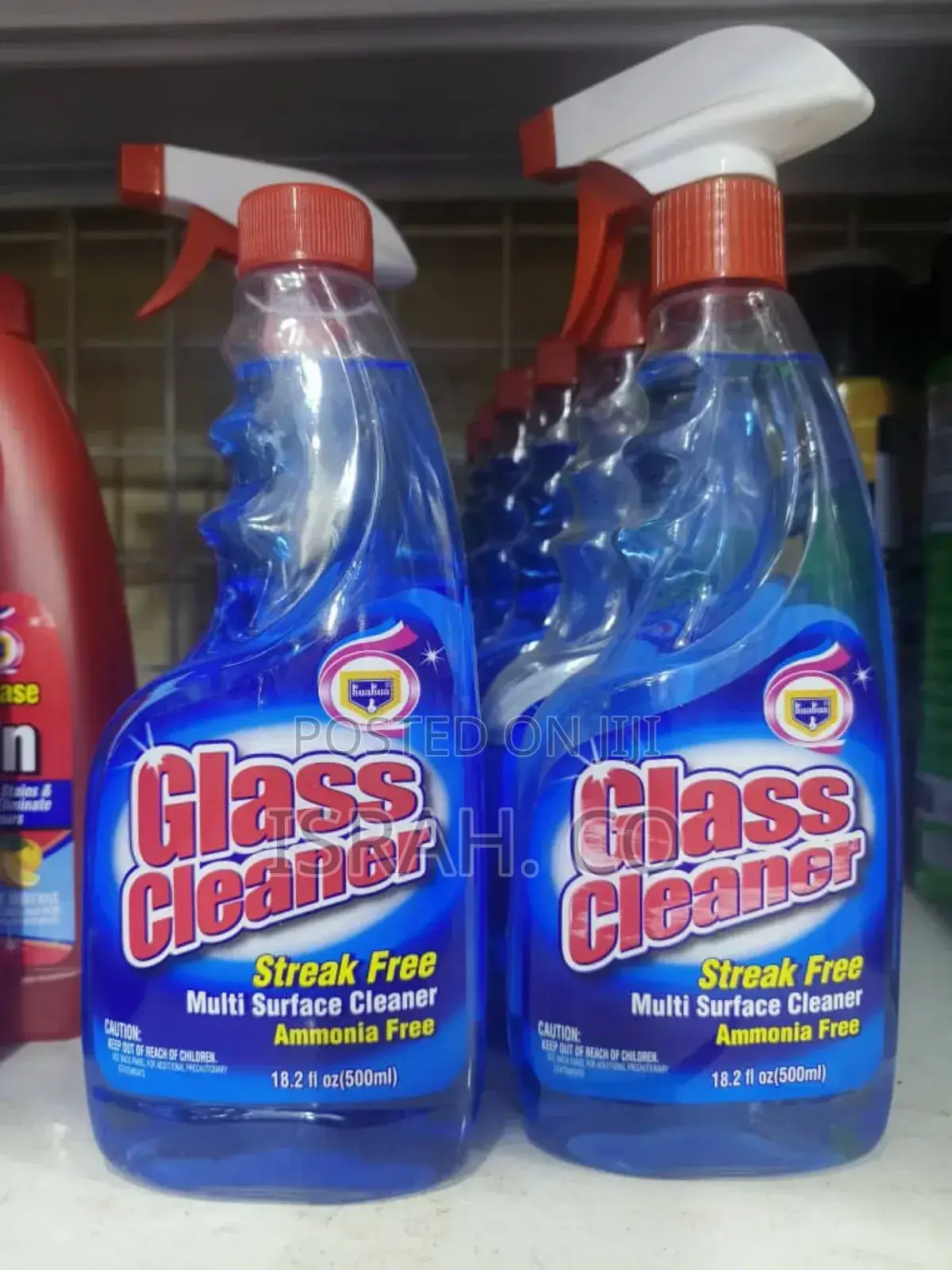 Bottles Of "Glass Cleaner