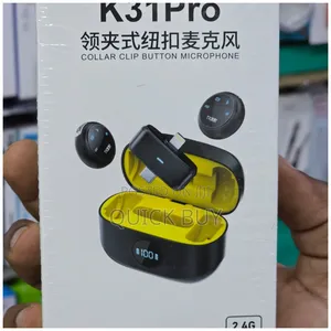 Collar Clip Button Microphone Pro