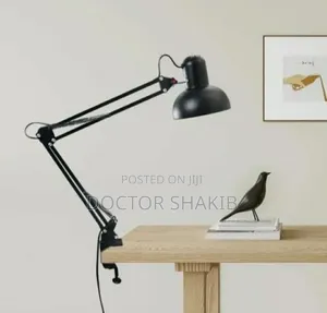 New Multi-Joint Desk Lamp With Metal Clamp Base