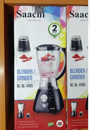 Saachi 2in1 1.5litres Blender/ Grinder