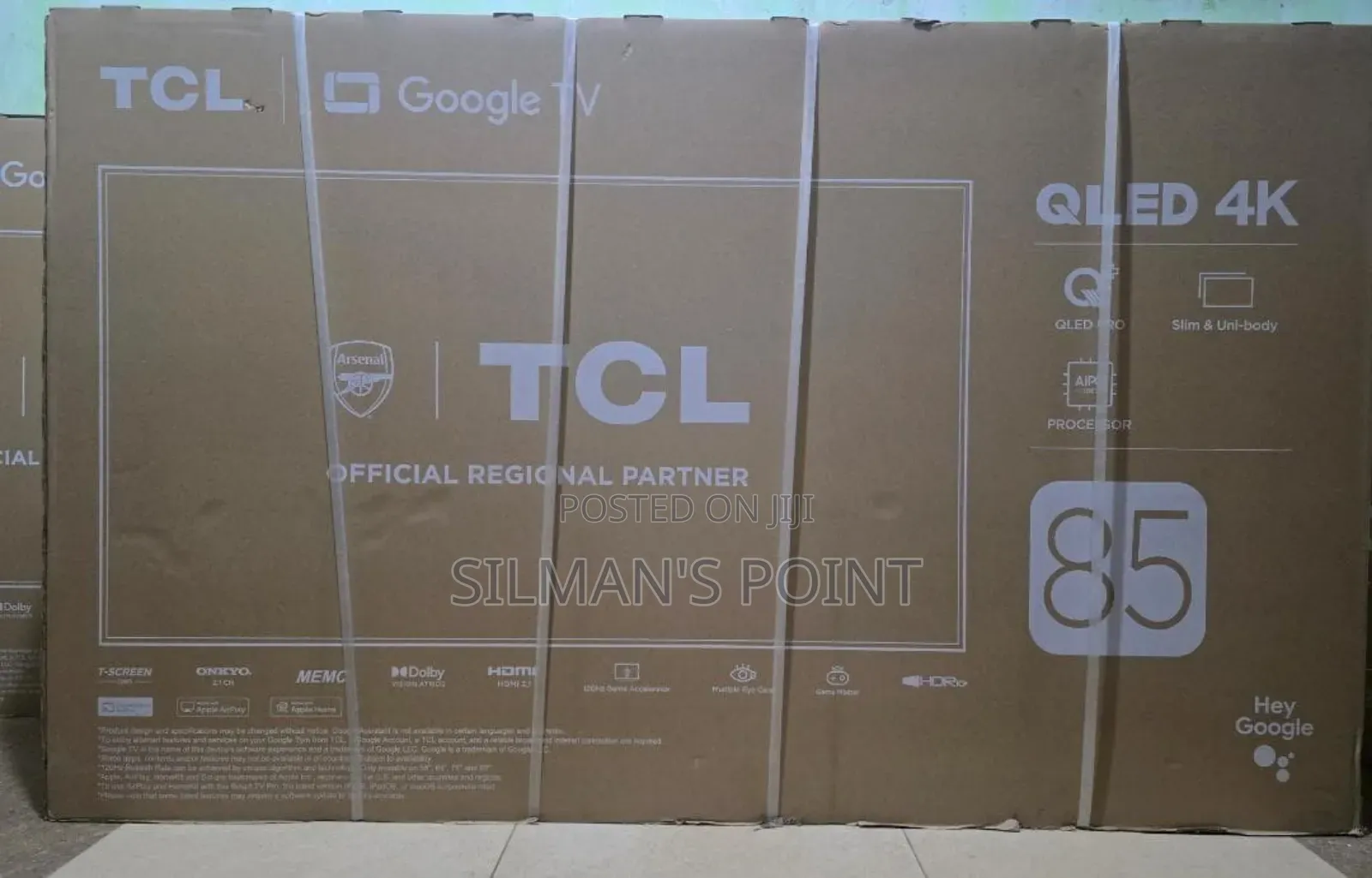 TCL 85" Qled Uhd Smart Tv