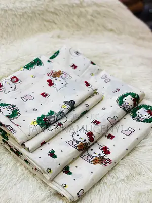 Pure Cotton Bedsheets With Kitkat Design
