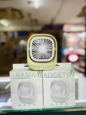 Desk Fan Strong Air Quiet Operation 3 Speed Mini Table