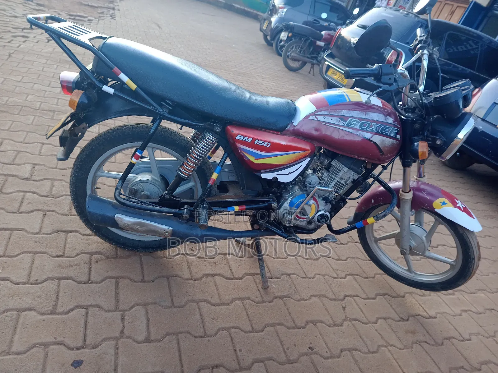 Bajaj Boxer 150 UG 2021 Red