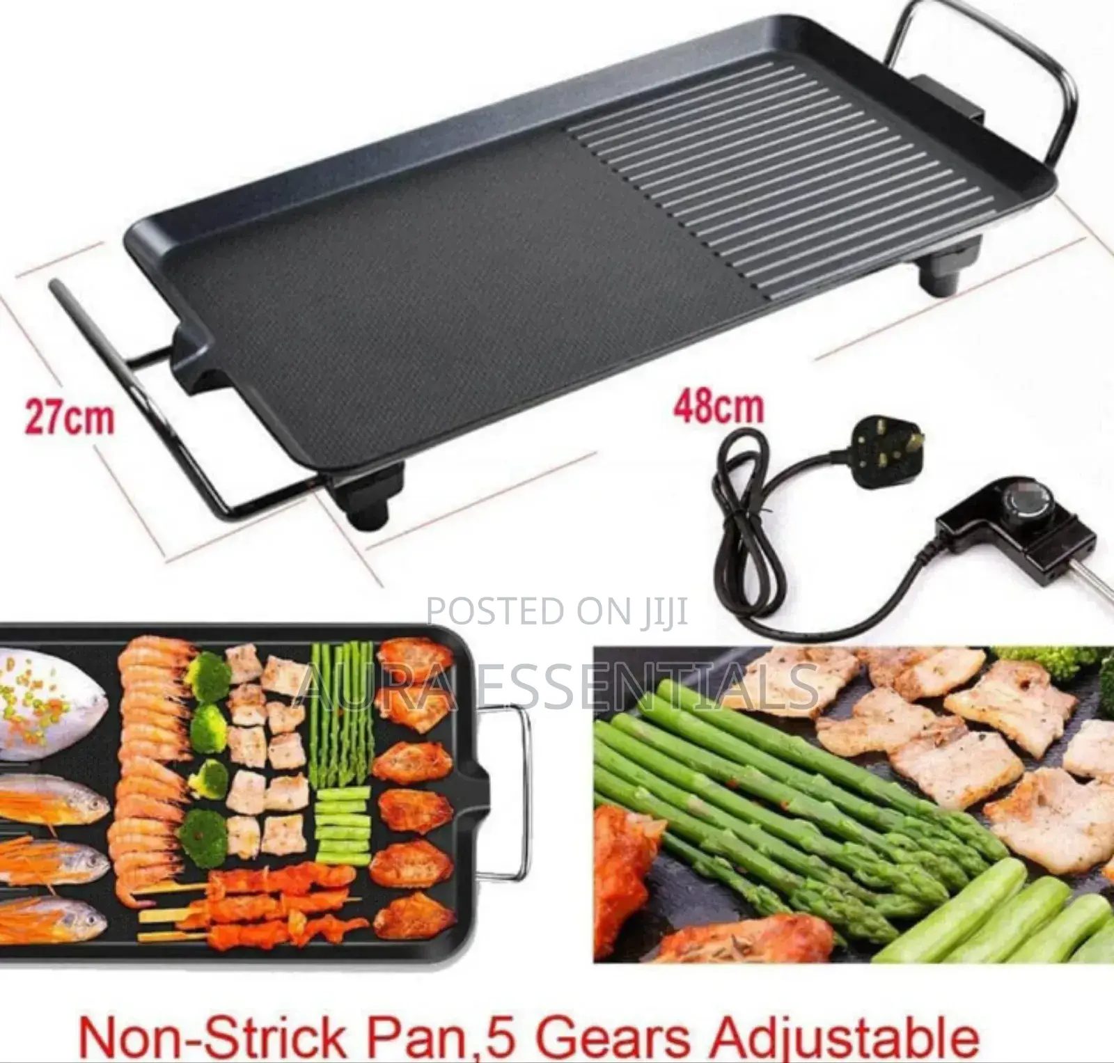 Winning Star 2in1 Electric Grill Pan