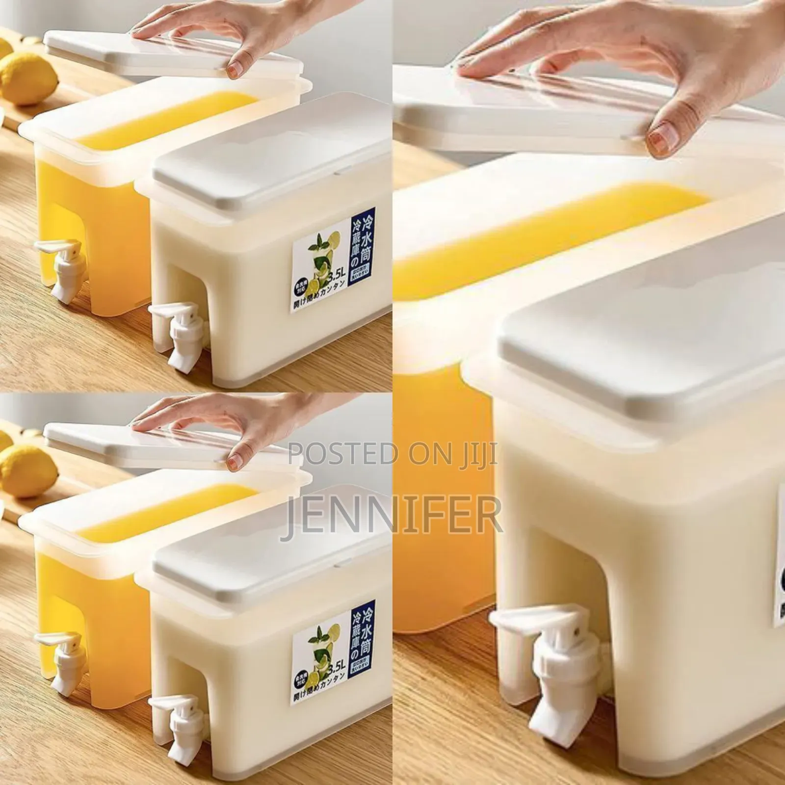 3.5 Litres Clear Table Juice Dispenser