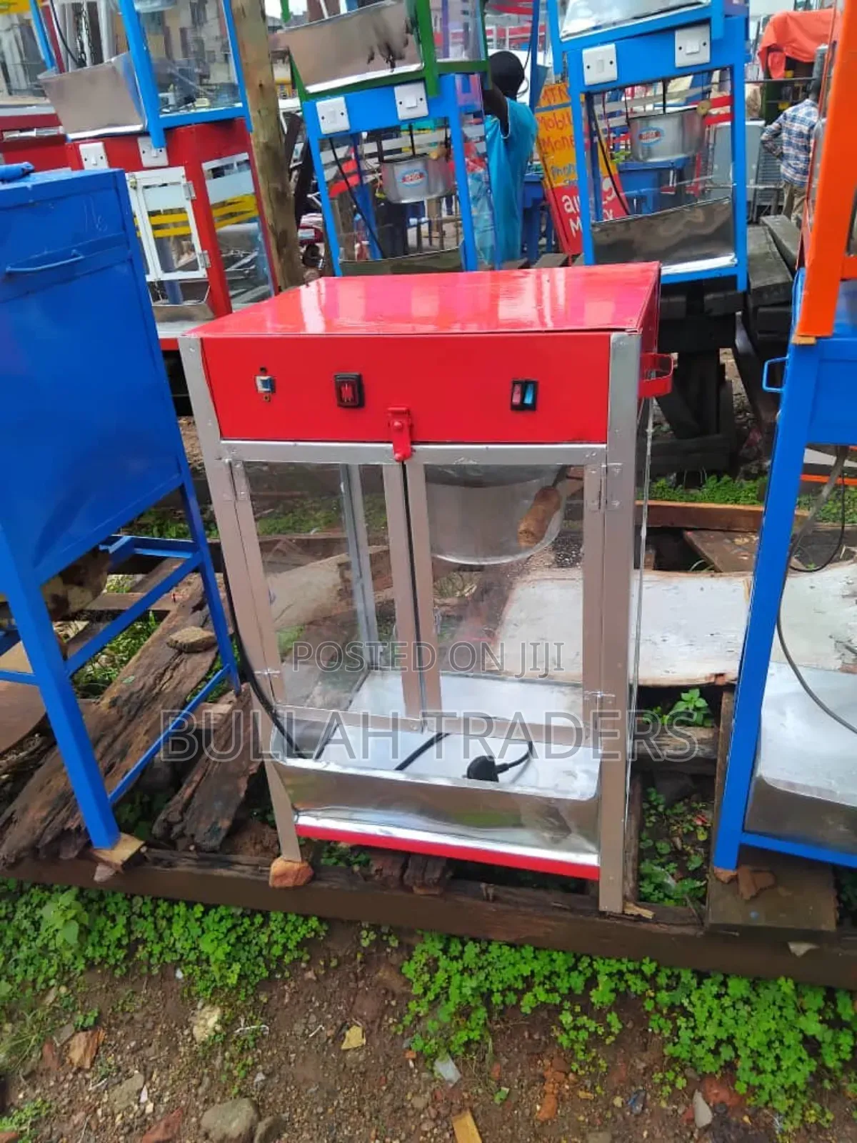 High Quality Popcorn Machine Double Door