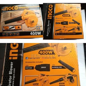 Ingco High Corded Blower With Vacuum Bag
