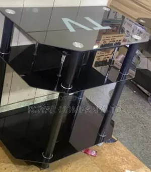 Glass Tv Stand /Woofer Stand